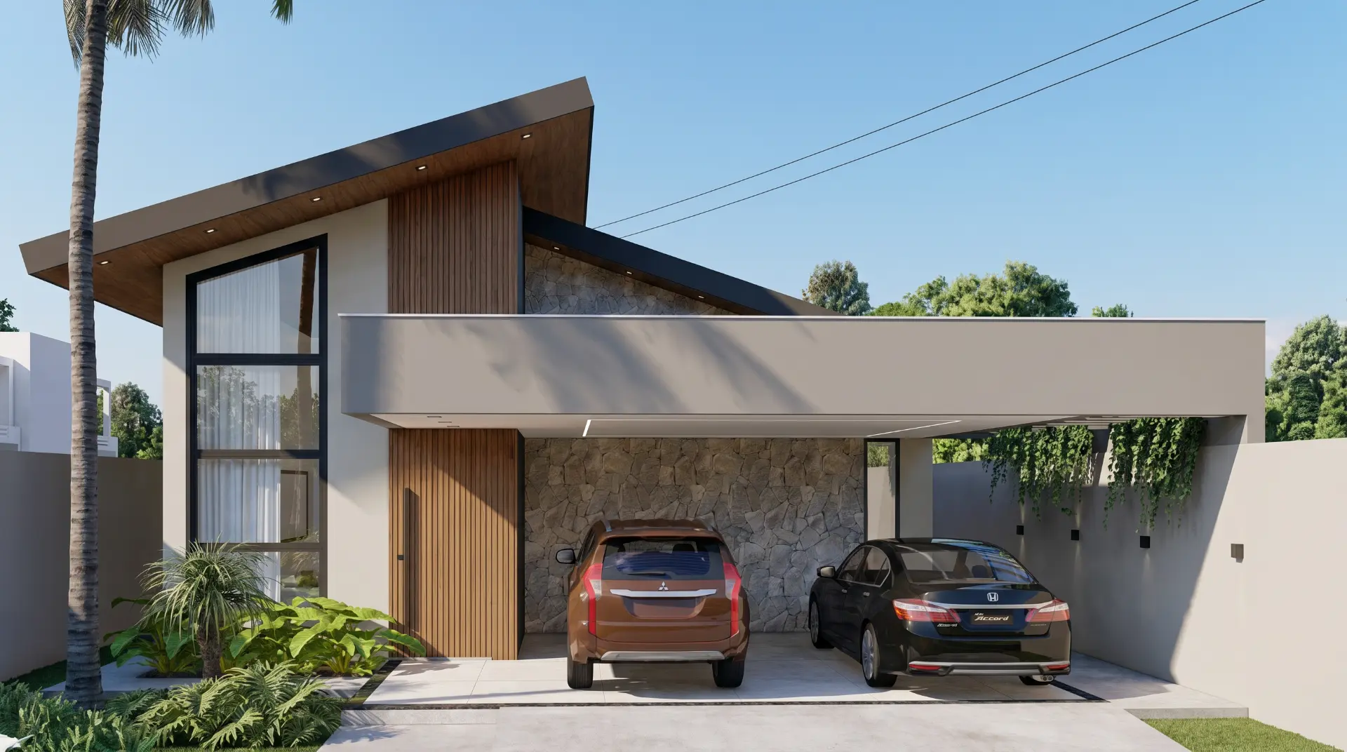 Render 3D da Casa Vinicius de Moraes