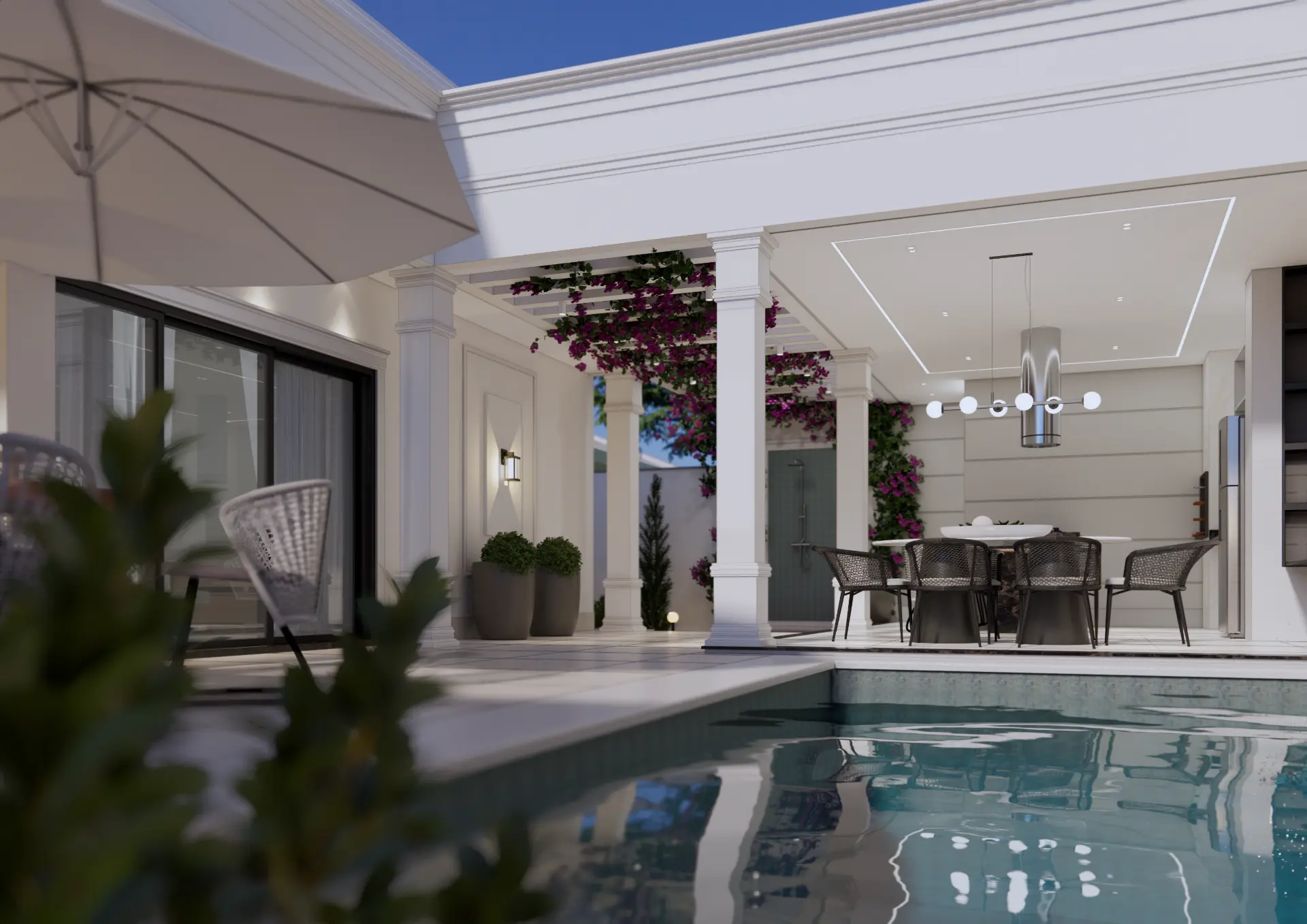 Render 3D da Casa Francisco
